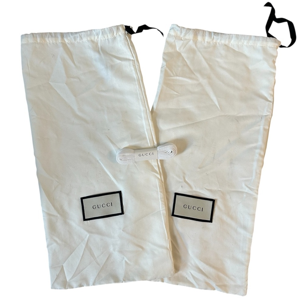 Gucci Ace Sneakers for Men White with Green and Red Stripes - Picture 2 of 15